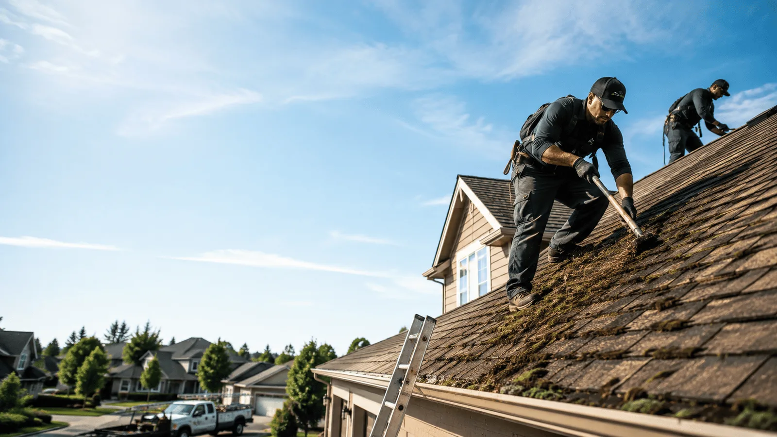 Roof Moss Removal in Thornton, WA near me